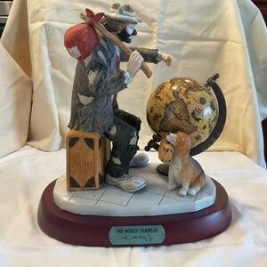 Emmett Kelly Jr. “The World Traveler” Figure